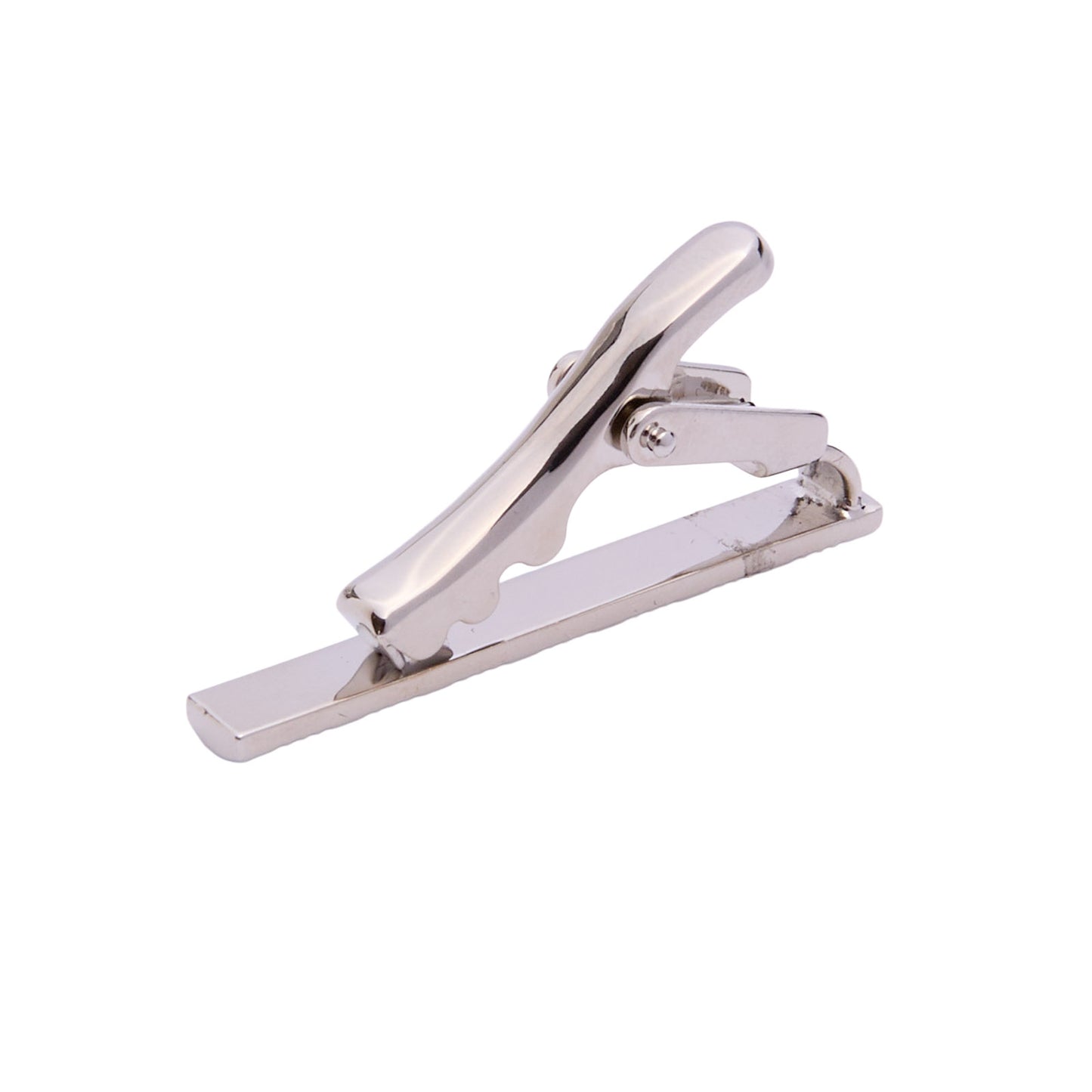 Pisacorbata Para Caballero De Acero Inoxidable