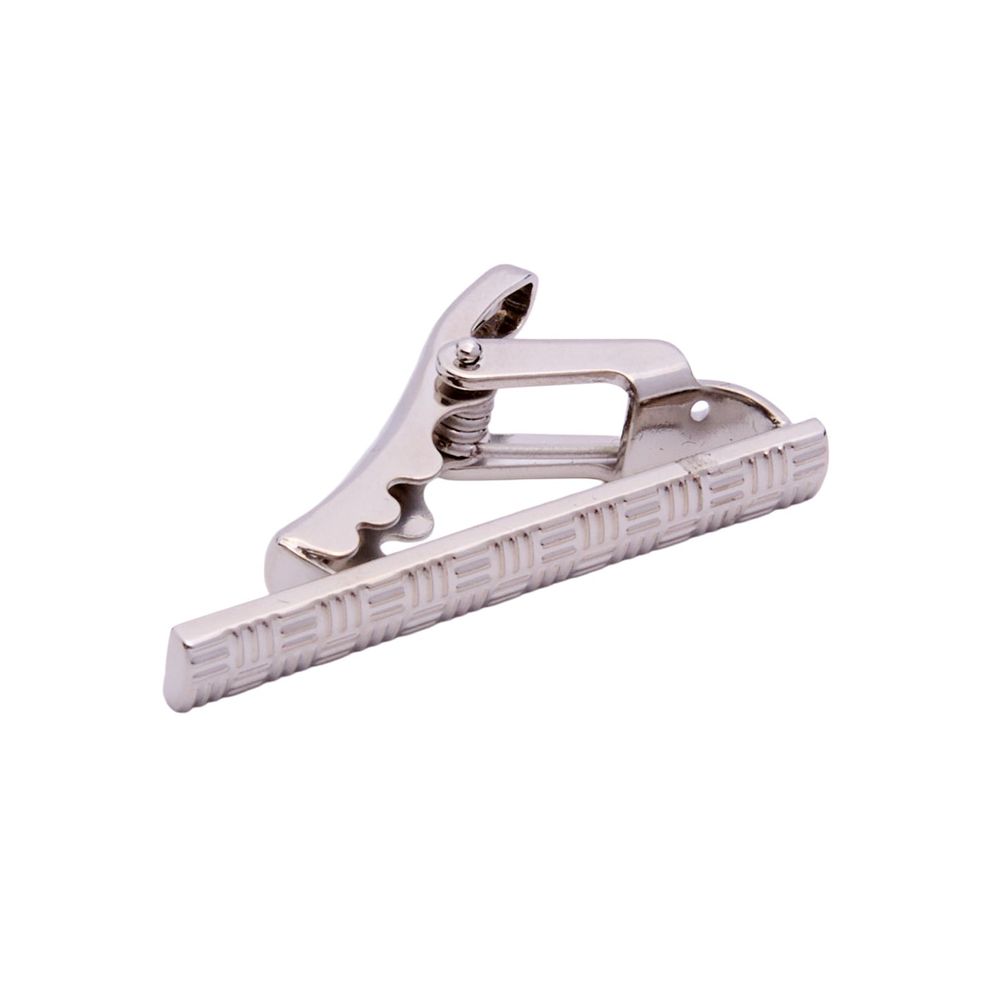 Pisacorbata Para Caballero De Acero Inoxidable