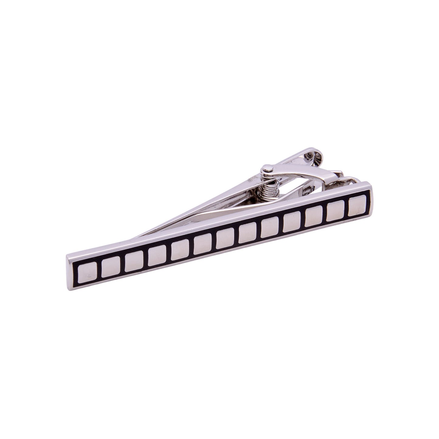 Pisacorbata Para Caballero De Acero Inoxidable