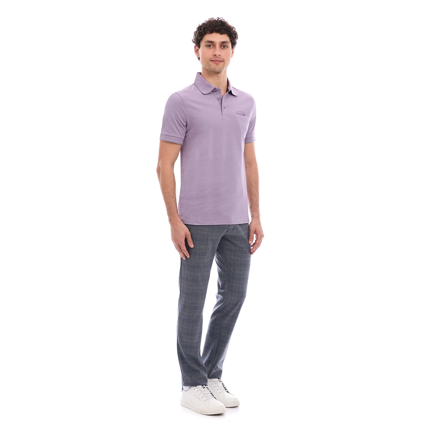 Playera Polo Business Casual Vittorio Forti Algodón