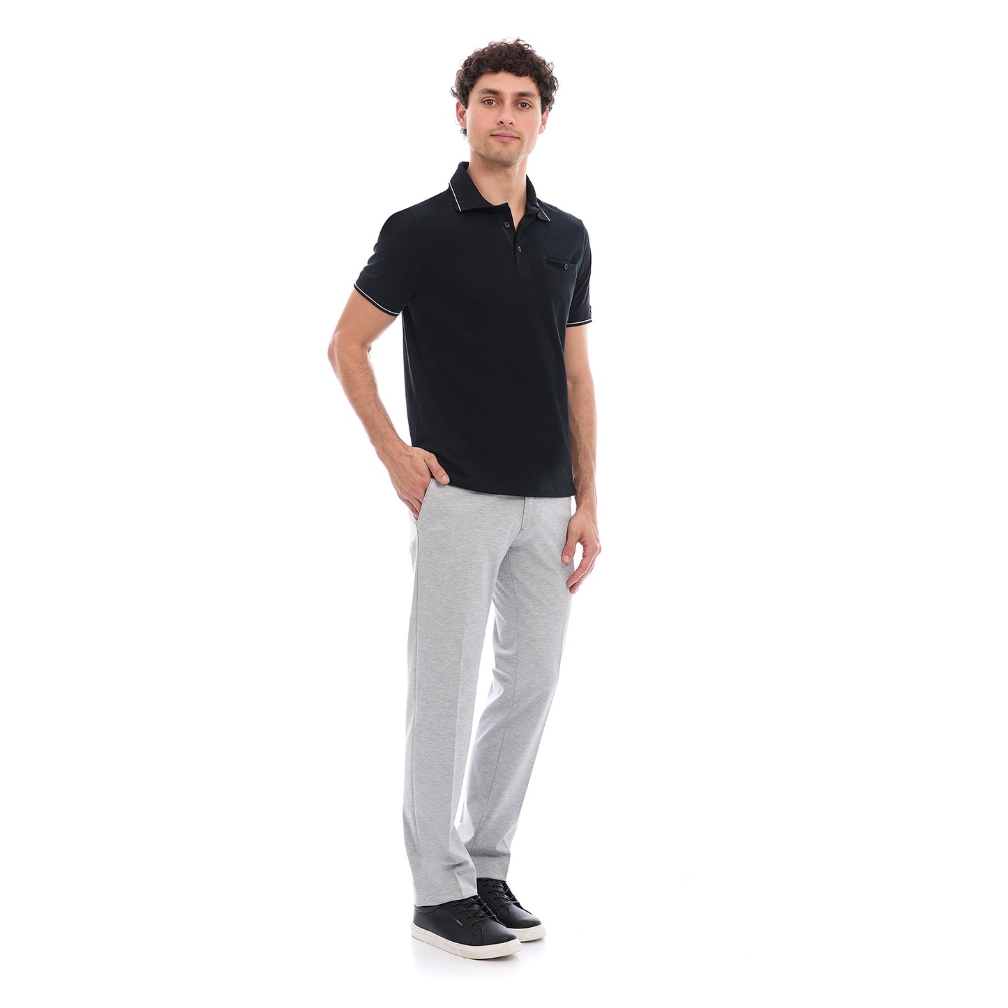 Playera Polo Business Casual Vittorio Forti Algodón