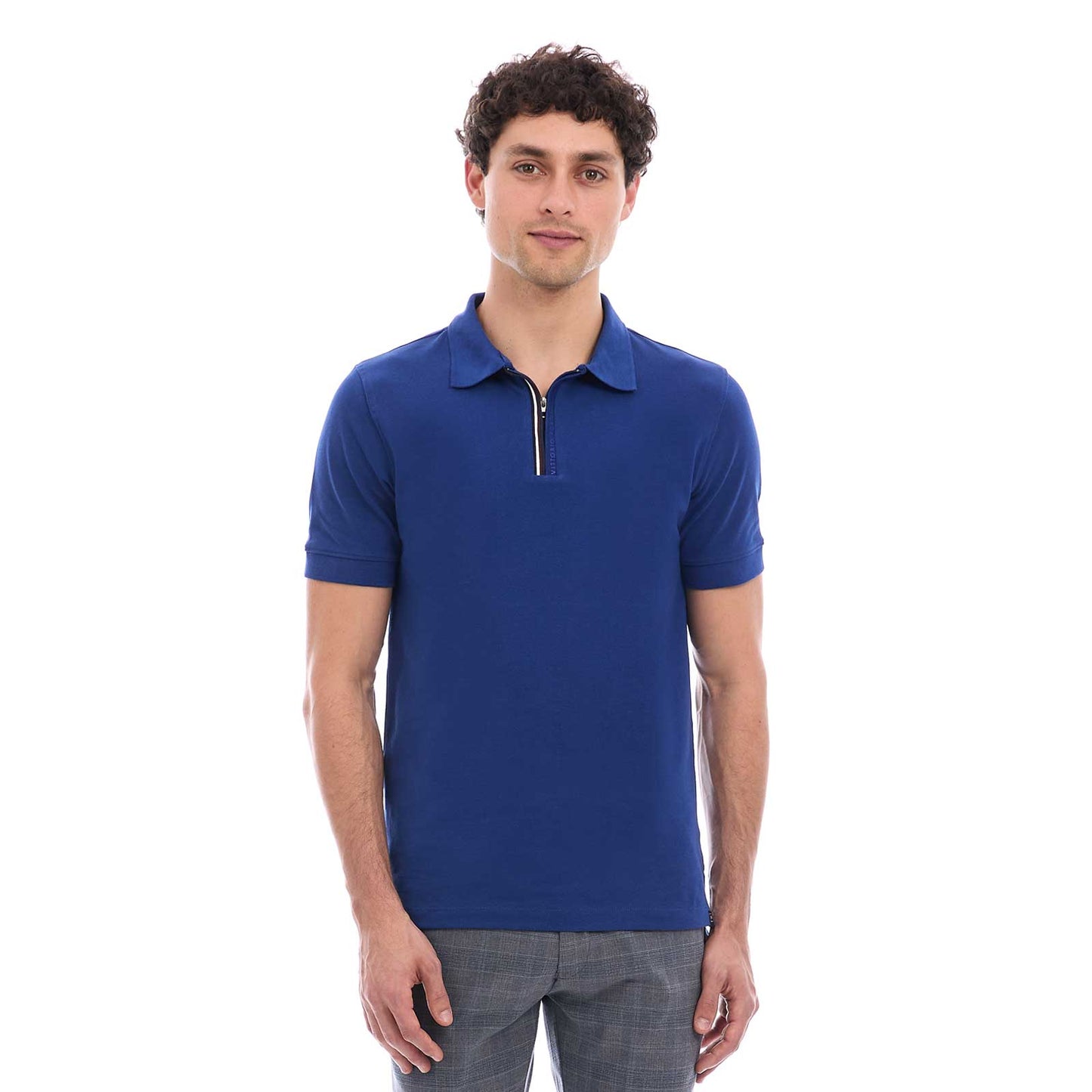 Playera tipo polo business casual para hombre