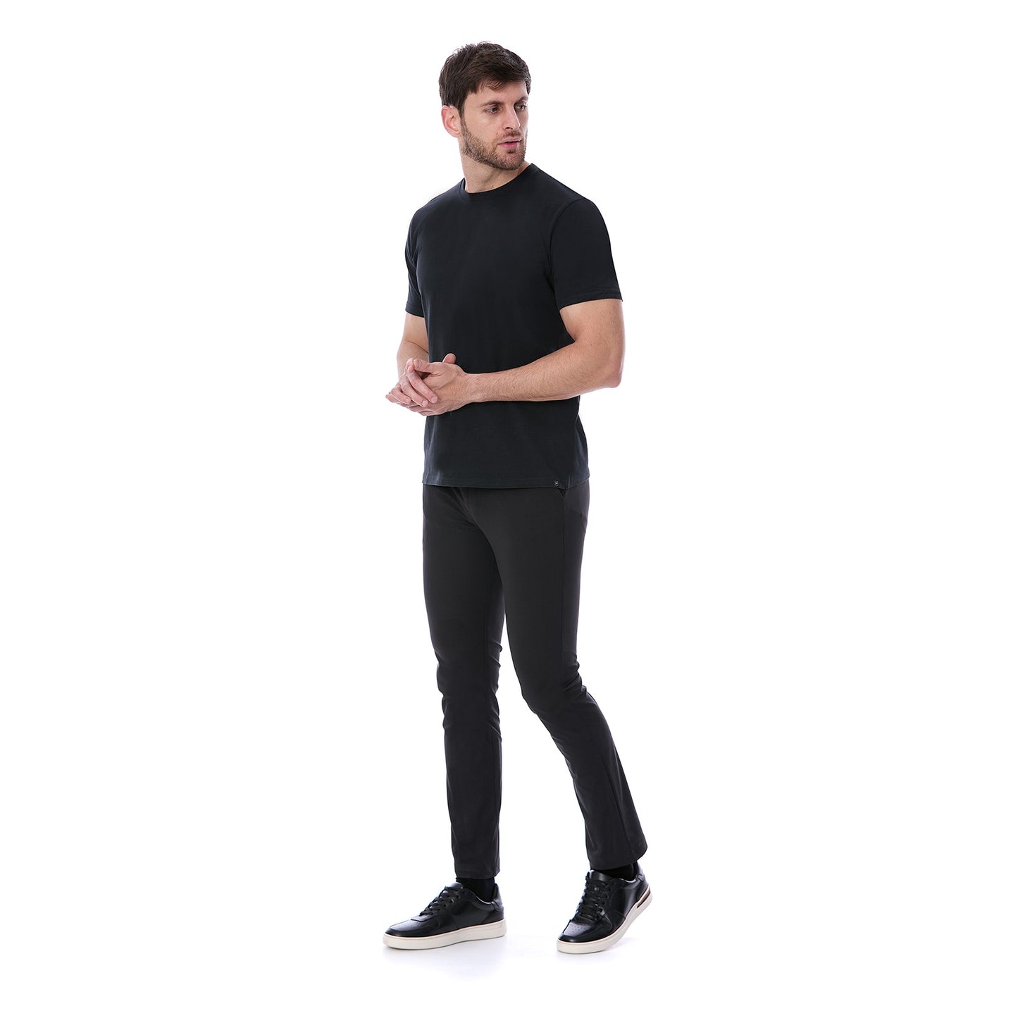 Playera Para Caballero Business Casual Cuello Redondo