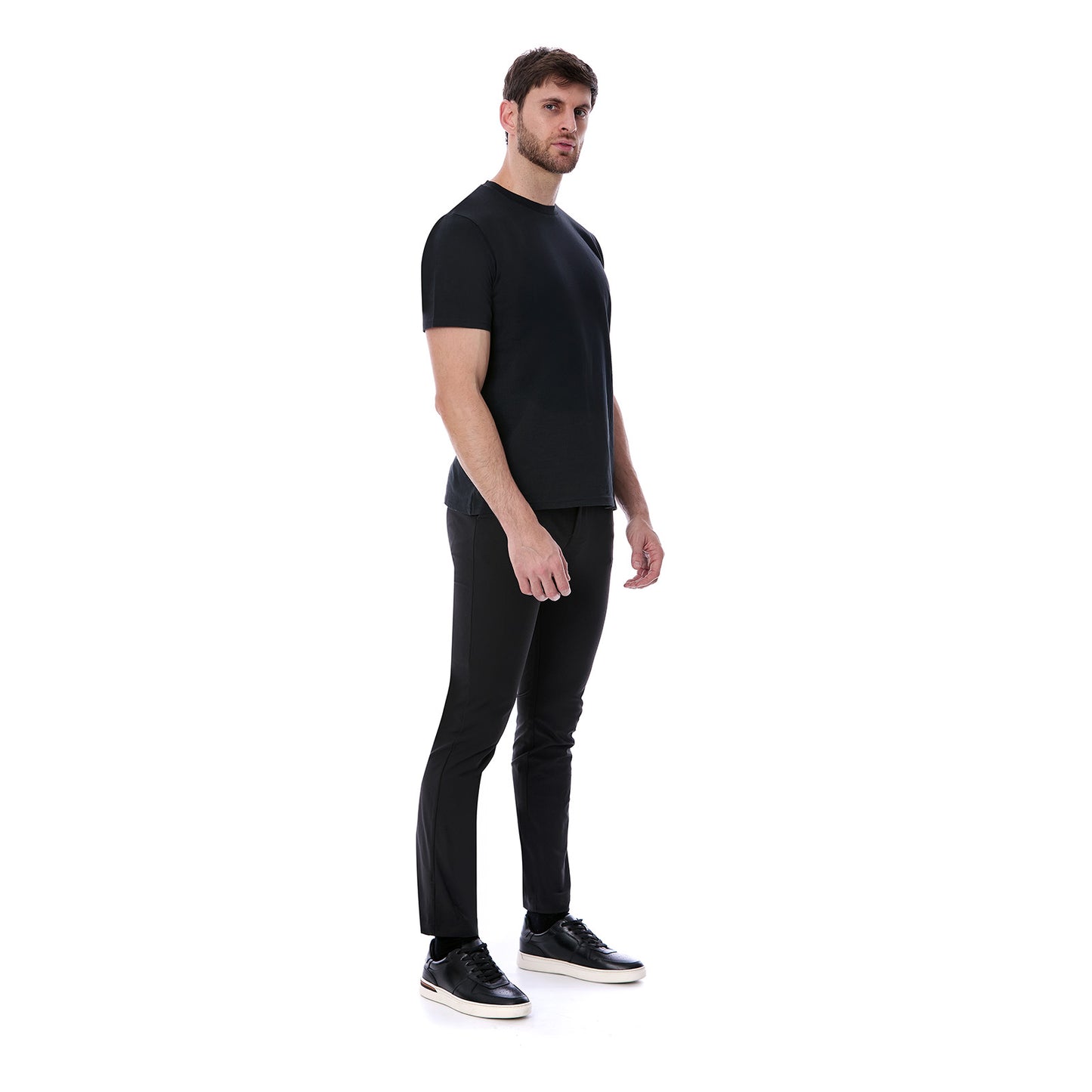 Playera Para Caballero Business Casual Cuello Redondo
