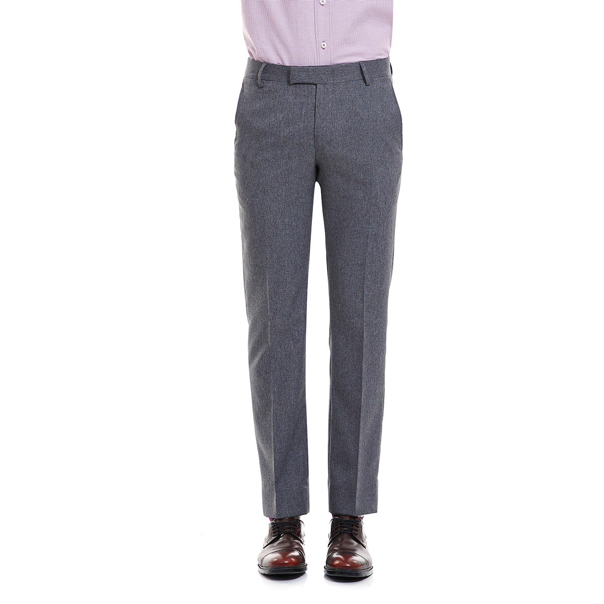 Pantalón separates Slim Fit Corte Recto En Tejido Liso