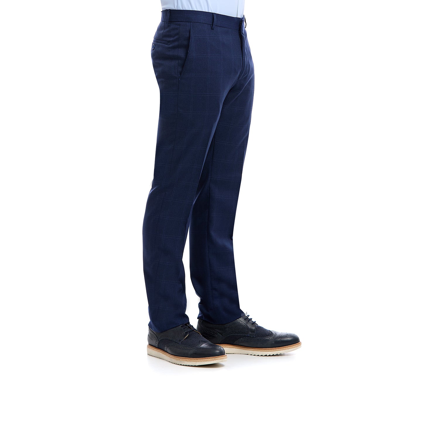 Pantalón Separates en tejido a cuadros de poliéster