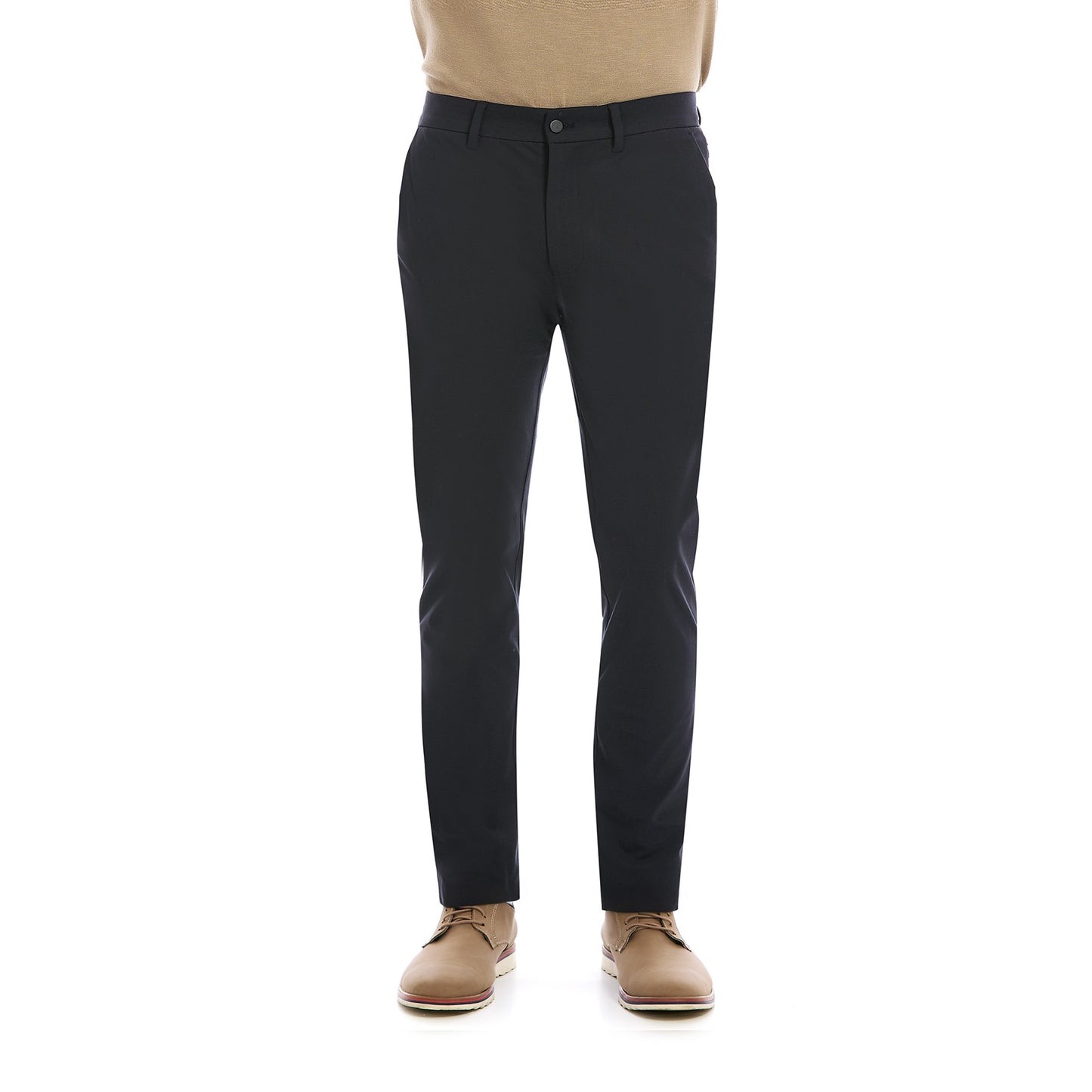 Pantalón Confort Slim Fit para Caballero en Tejido Liso