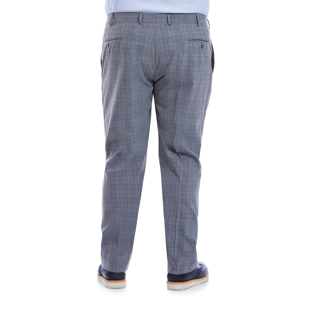 Pantalón separates en tejido a cuadros Tallas Extra