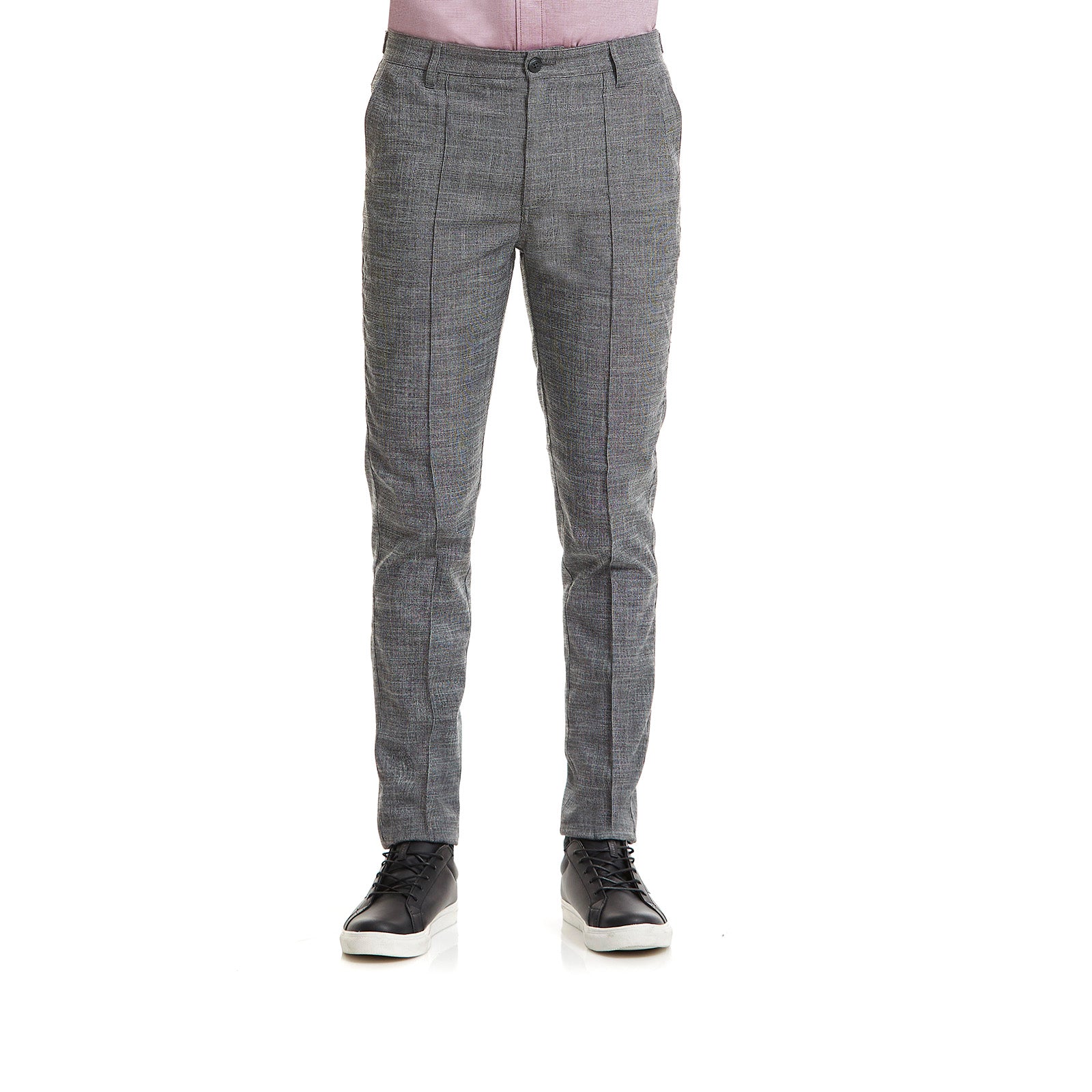 pantalon gris oxford para hombre slim fit – Vittorio Forti