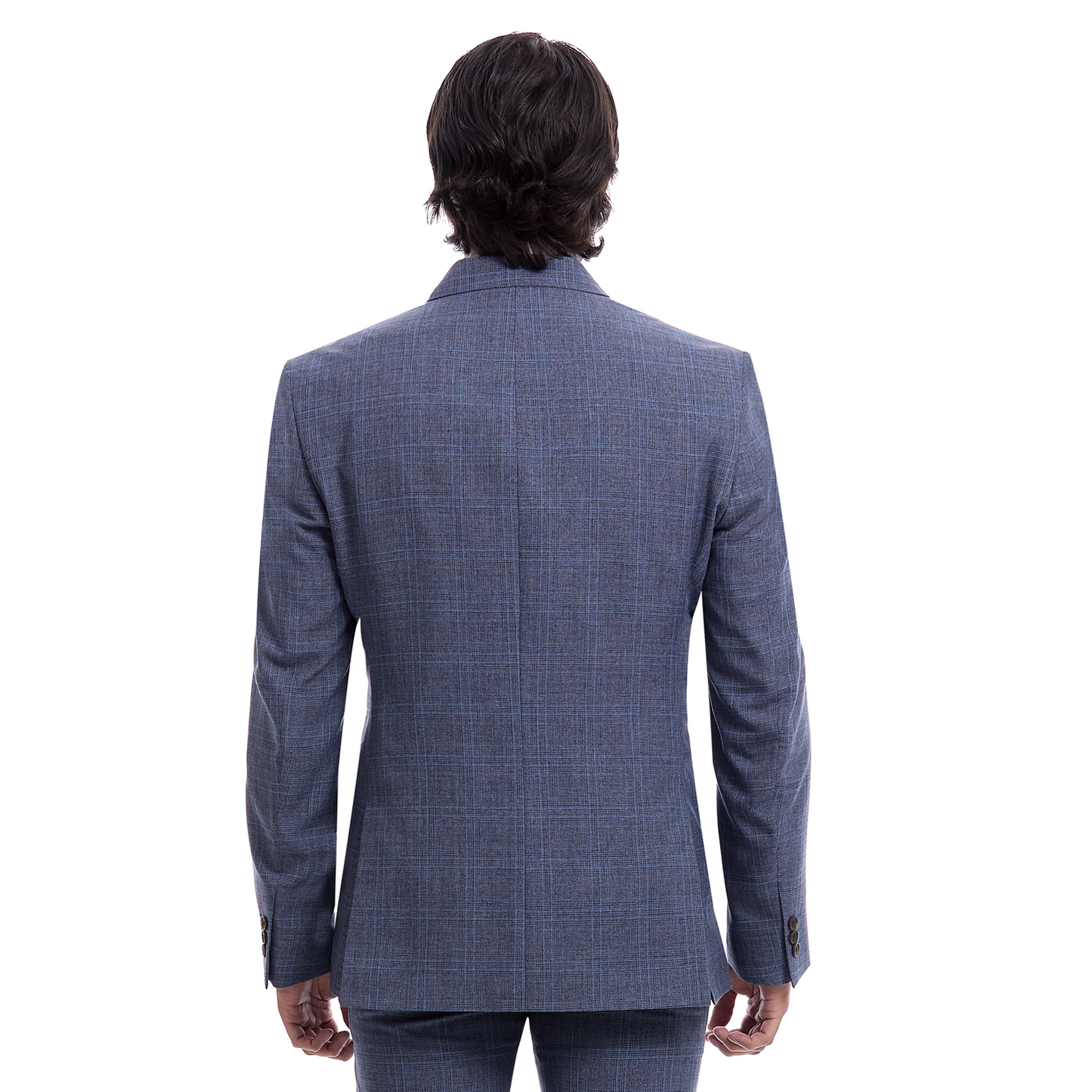Saco Separates Fit Slim en tejido a cuadros