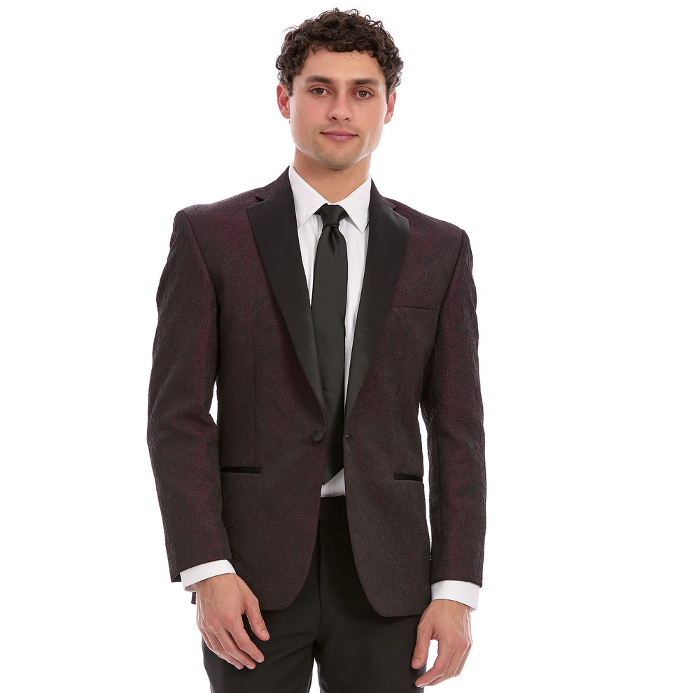 Traje verde tailored fit