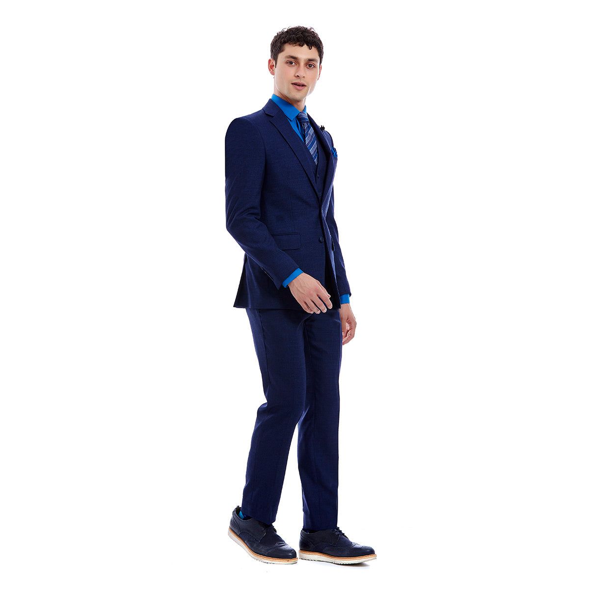 Saco separates en tela lisa Slim Fit