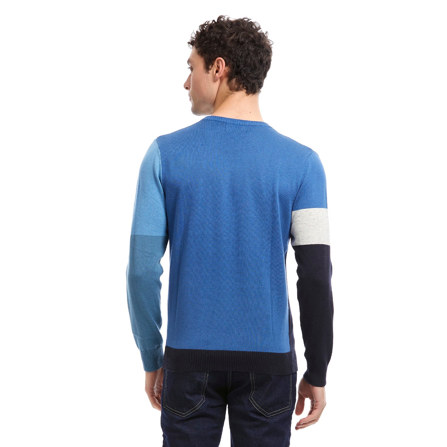 Sueter Casual Cuello Redondo Cerrado Slim Fit