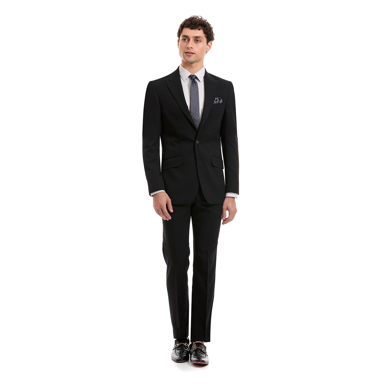 Traje Hombre Fit Slim Formal Liso|Elegante y Moderno – Vittorio Forti