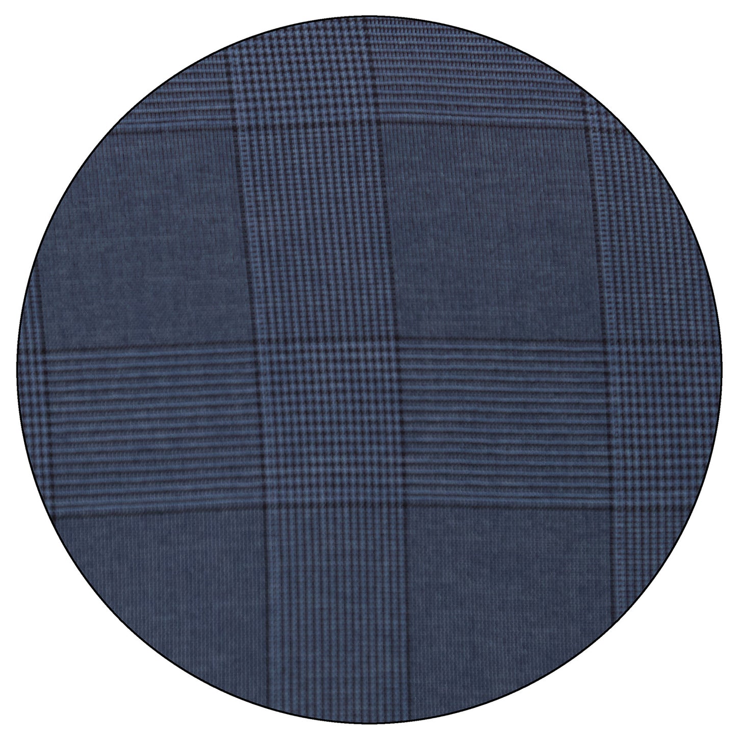 Traje Slim Fit Azul a Cuadros para Hombre