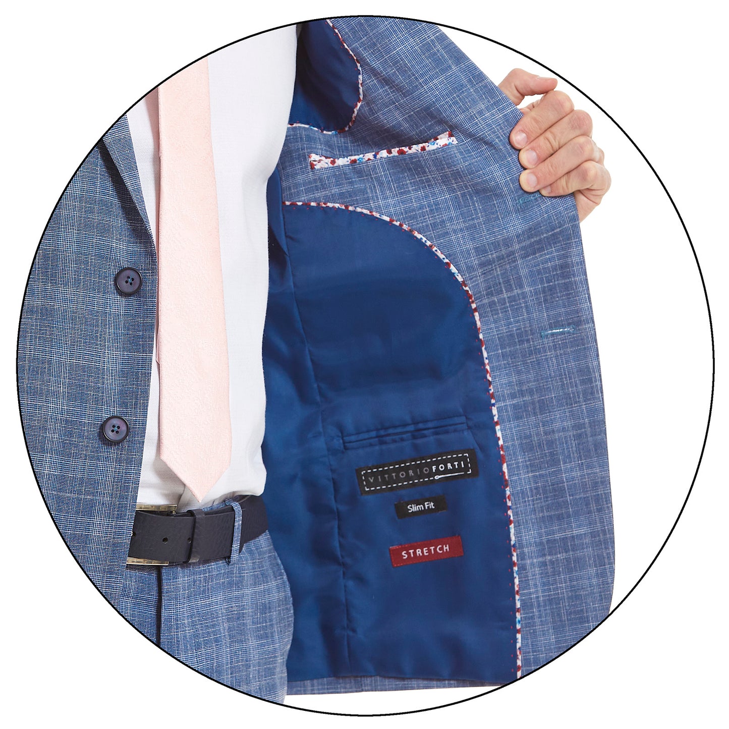 Traje Para Caballero Slim Fit Recto dos Botones