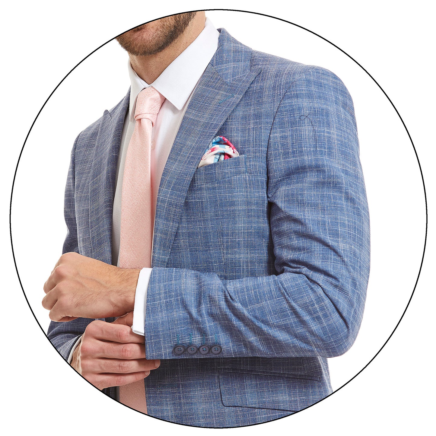 Traje Para Caballero Slim Fit Recto dos Botones