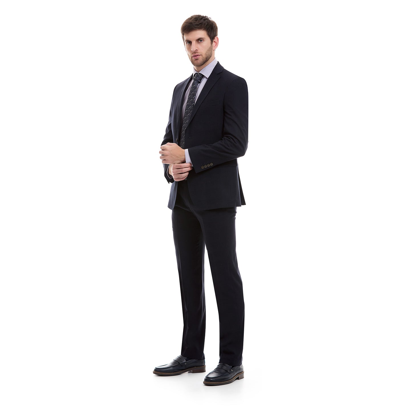 Traje Slim Fit Azul Marino Vittorio Forti