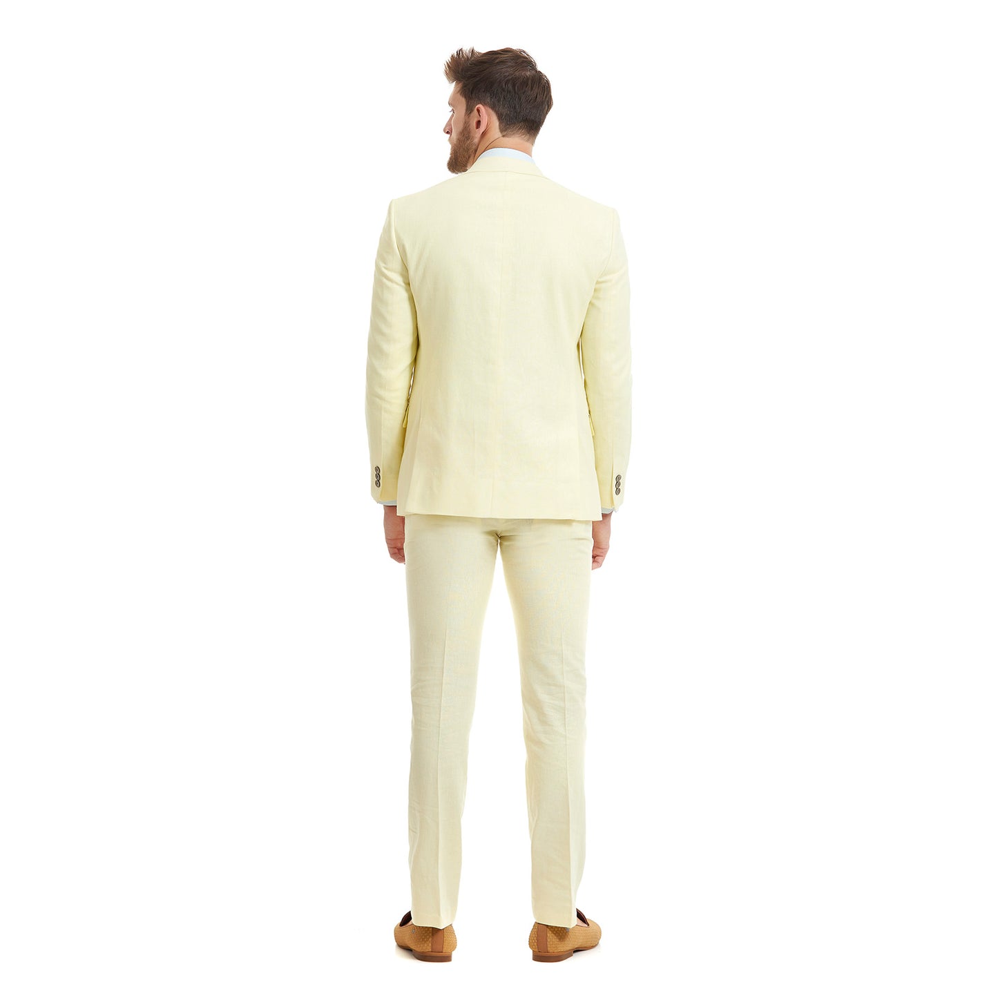 Traje Para Caballero Slim Fit Recto en tejido Liso