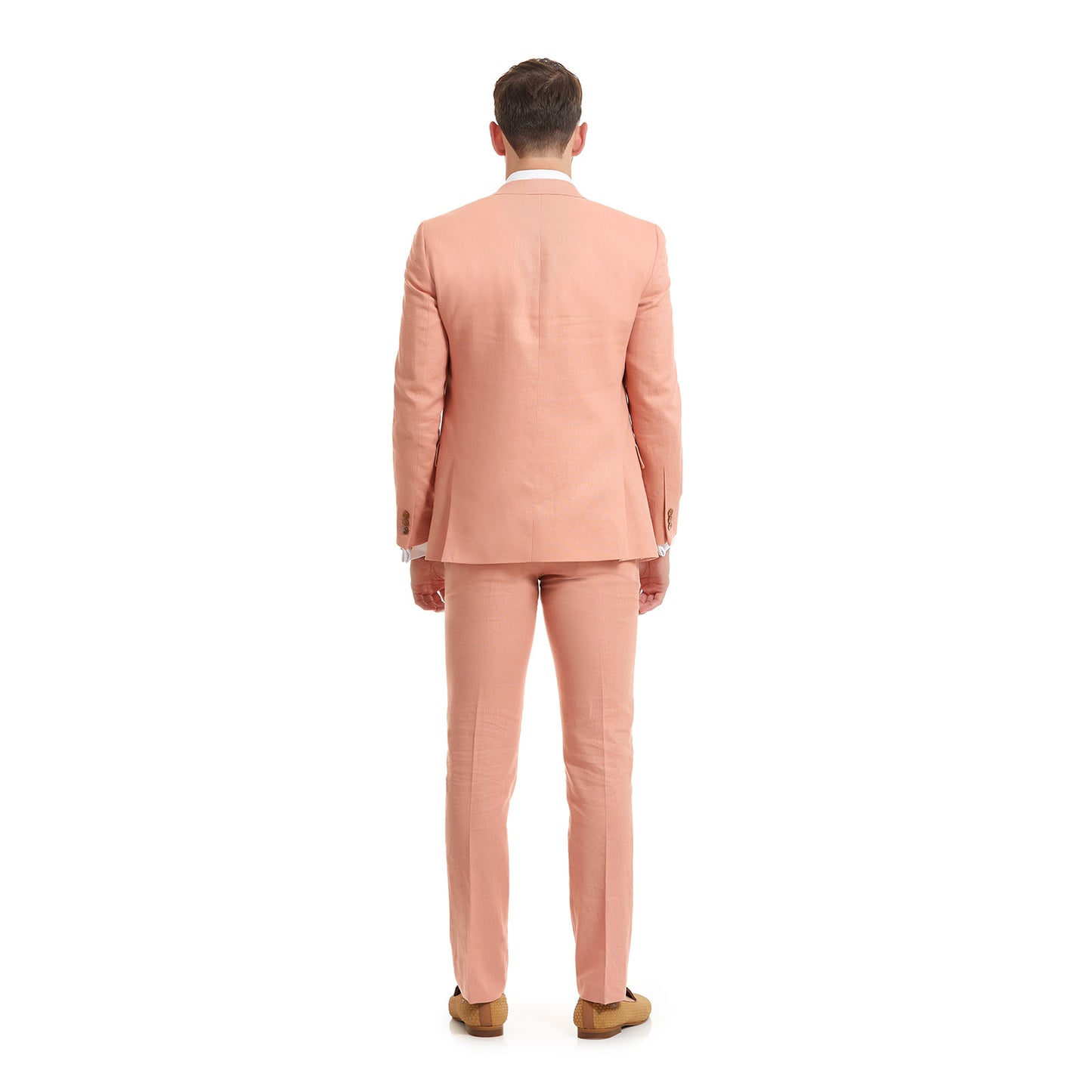 Traje Para Caballero Slim Fit Recto en tejido Liso