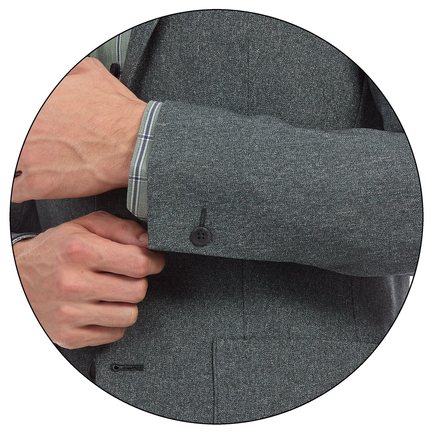 Saco Casual Para Caballero Slim Fit En Tejido  Liso