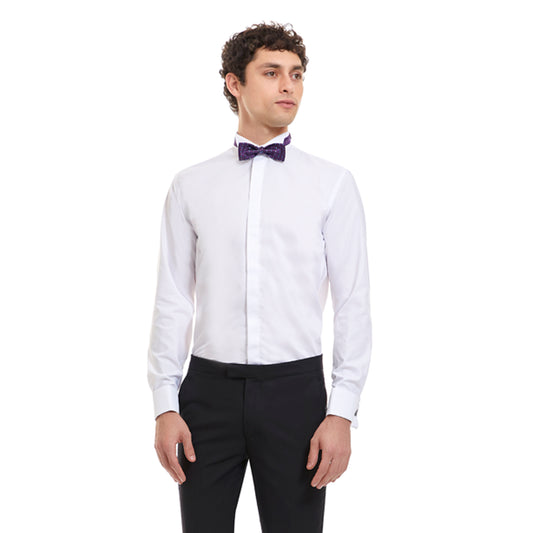 Camisa básica de ceremonia cuello de paloma Slim Fit