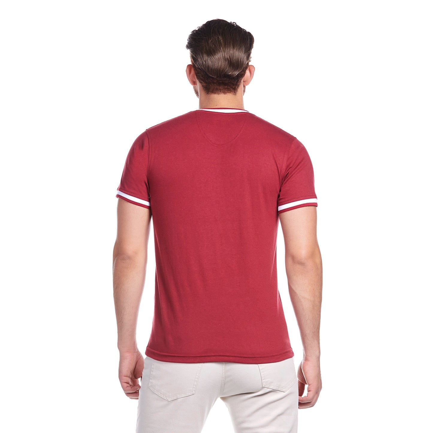 playera cuello redondo para hombre marca vittorio forti