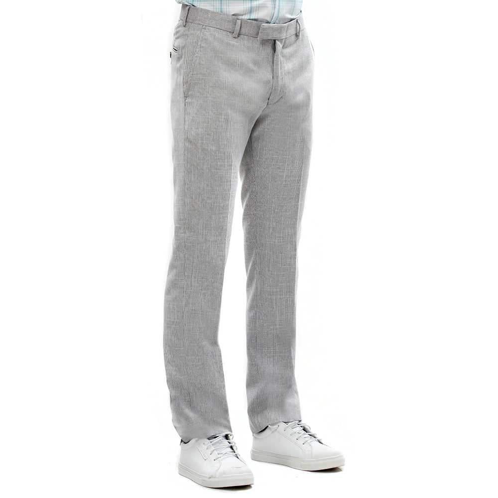 pantalon gris oxford para hombre slim fit – Vittorio Forti