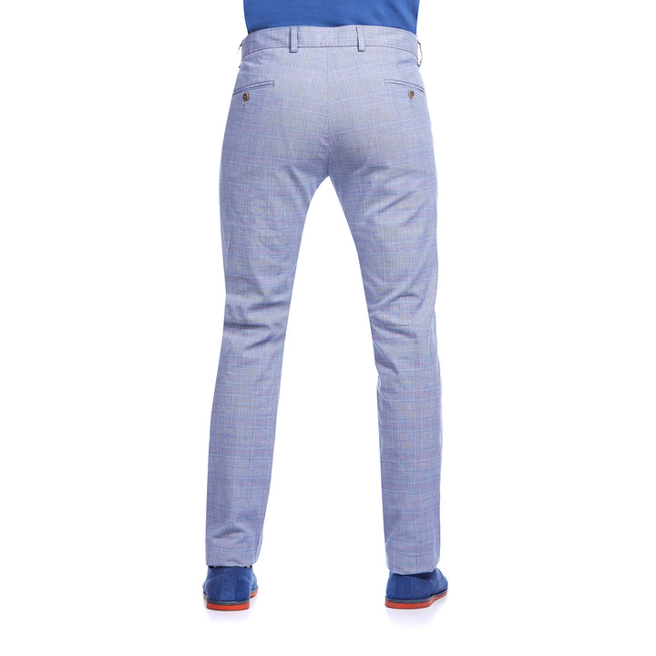 Pantalon casual para hombre color azul 