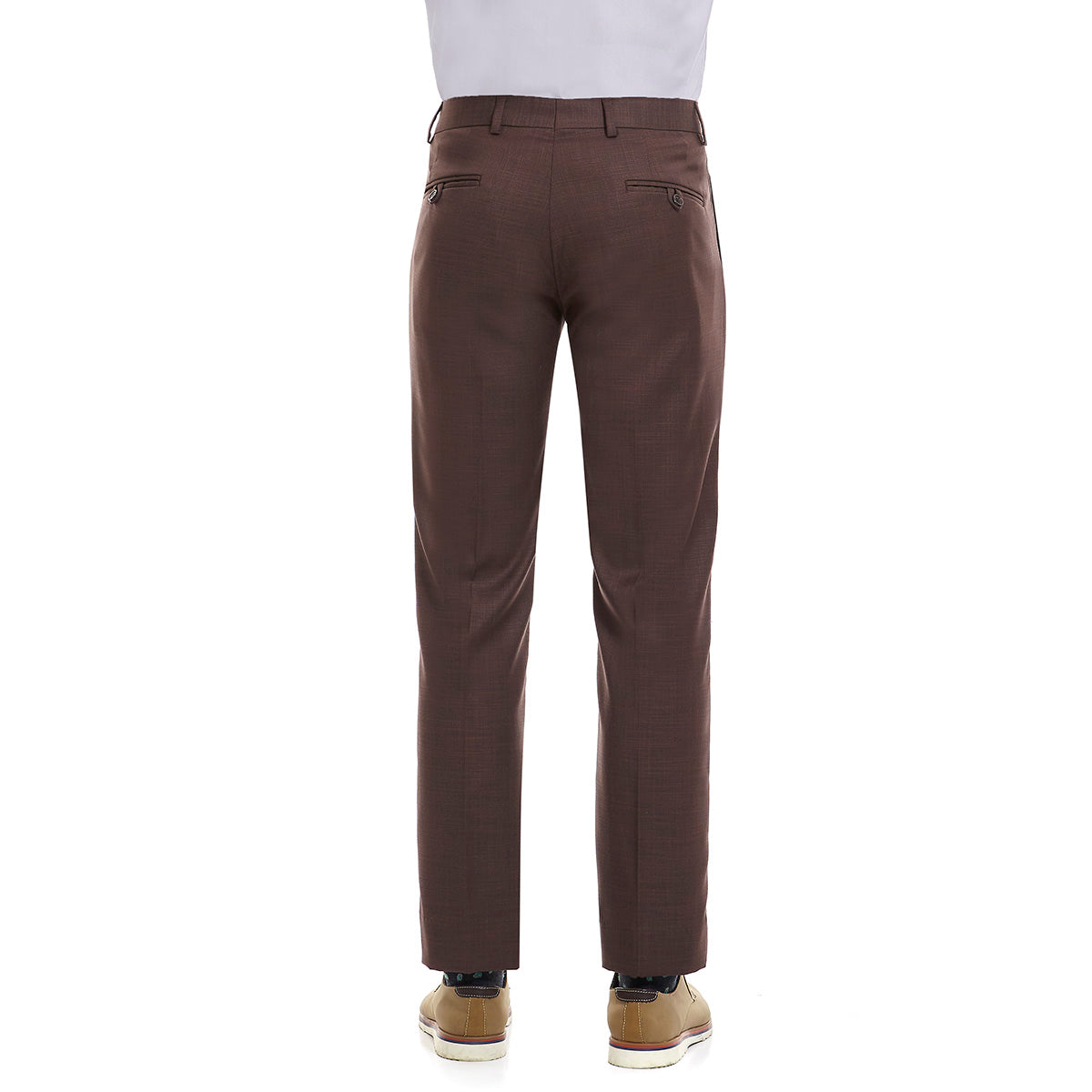 Pantalon para caballero casual color café Slimfit