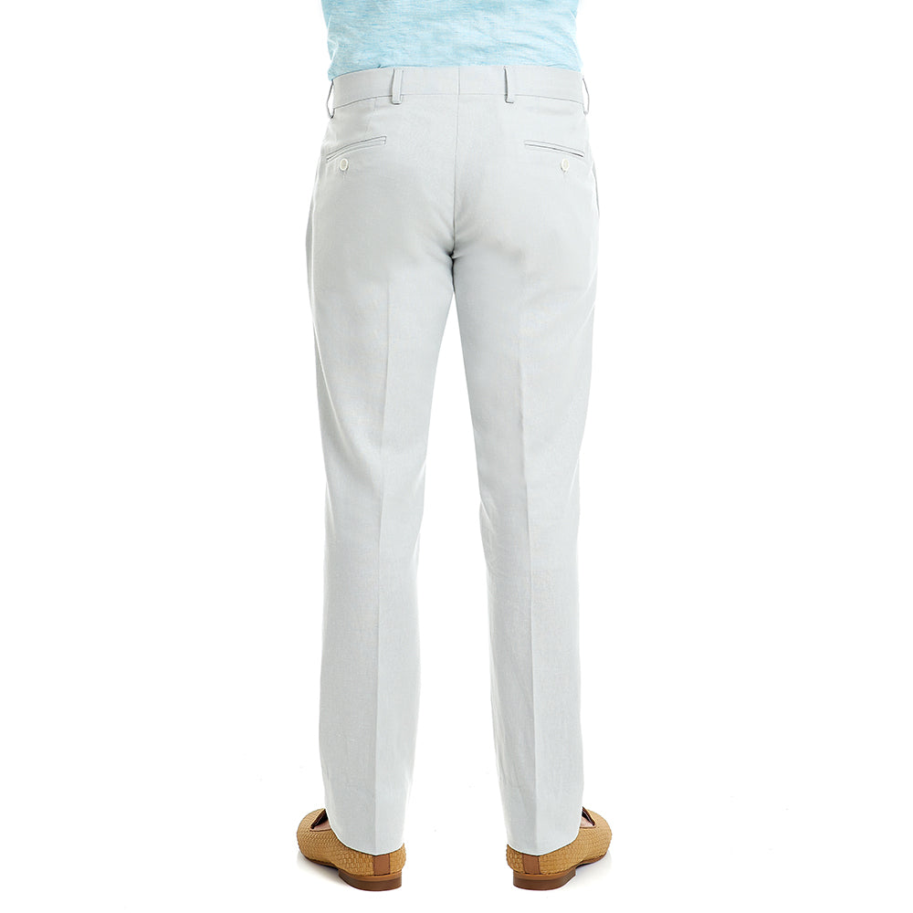 Pantalón De Vestir Para Hombre Formal Gris Slim-Fit