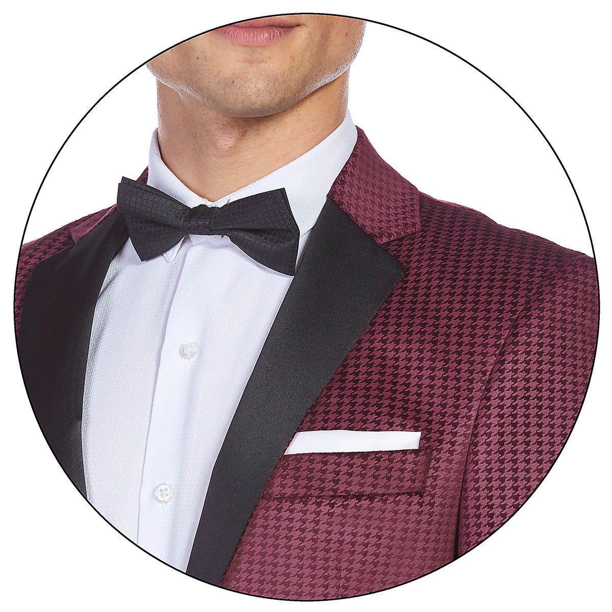 Saco Vino Formal para hombre slim fit