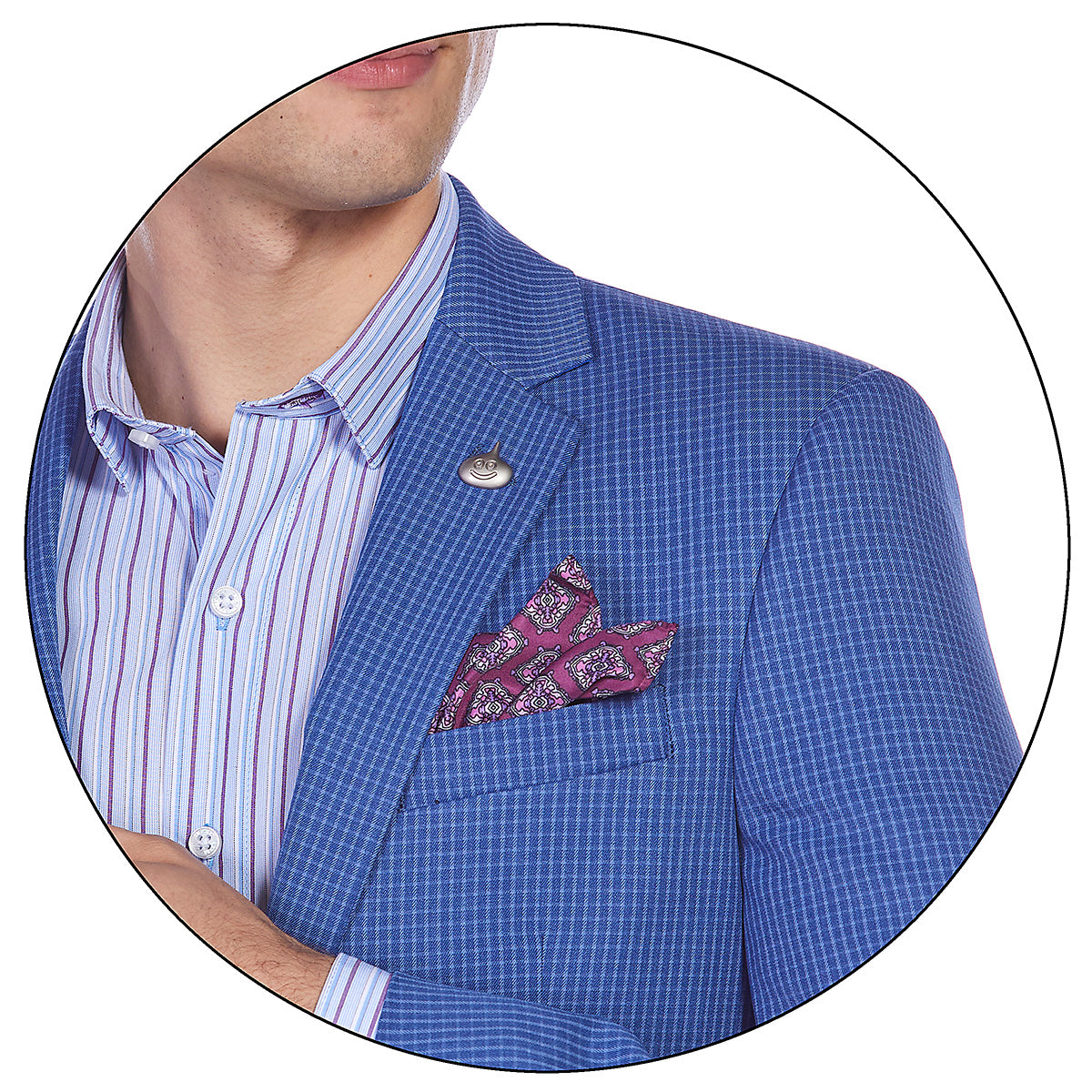 Saco Azul Casual para hombre slim fit