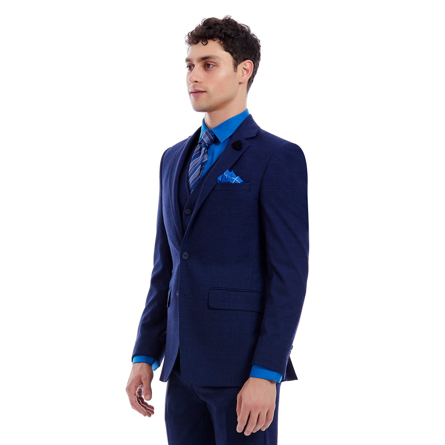 saco formal para hombre slimfit color azul marino