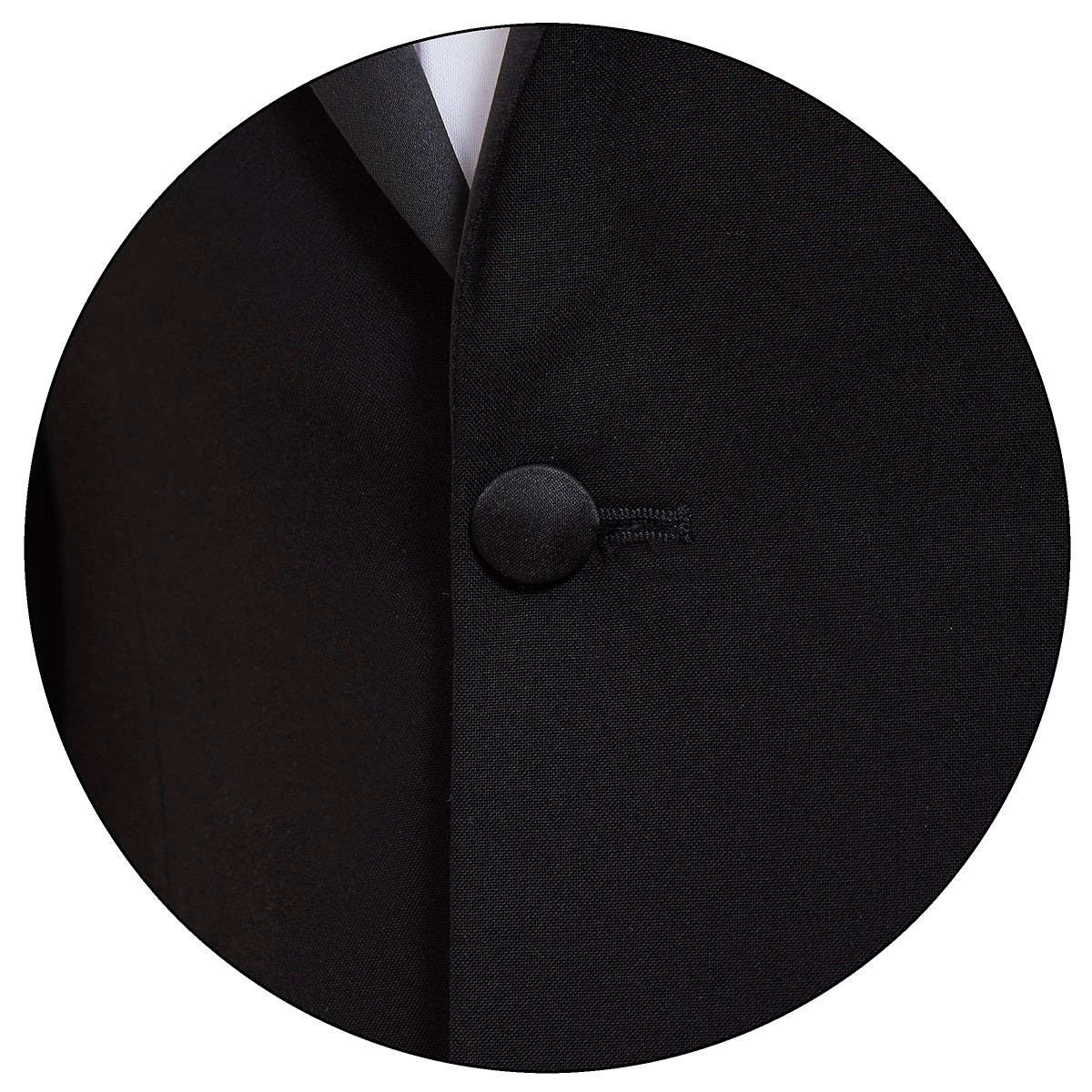 Smoking basico negro liso Slim Fit
