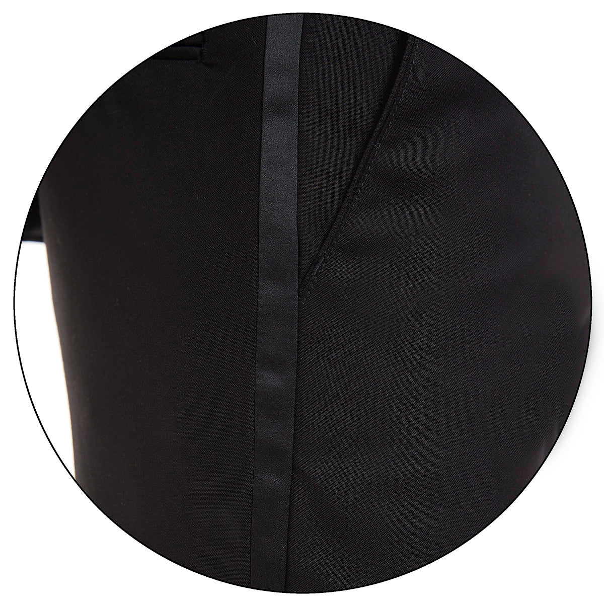 Smoking basico negro liso Slim Fit
