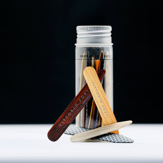 Juego de varillas para cuello de camisa