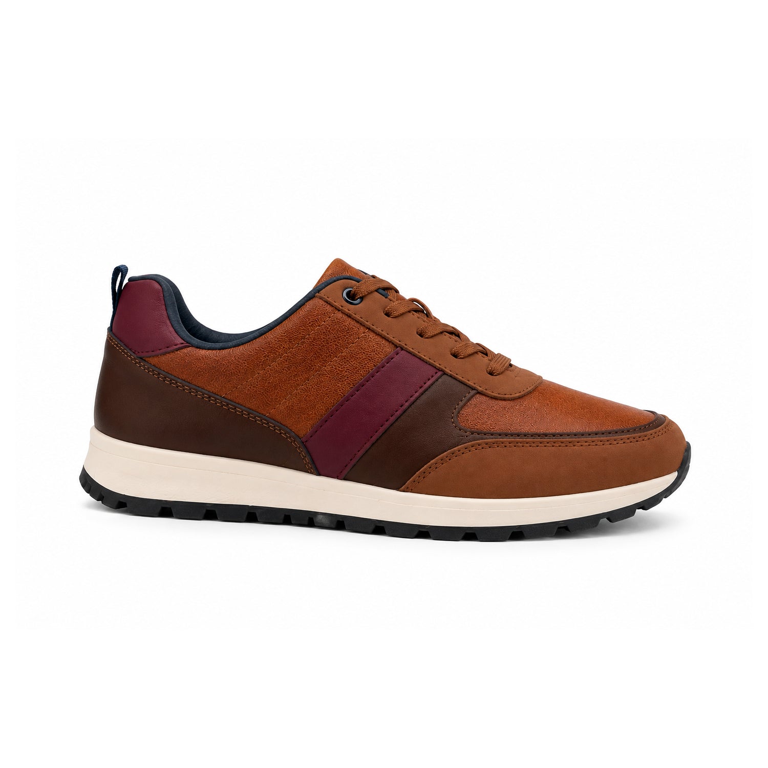 Zapato tipo Tenis  para Caballero Punta redonda