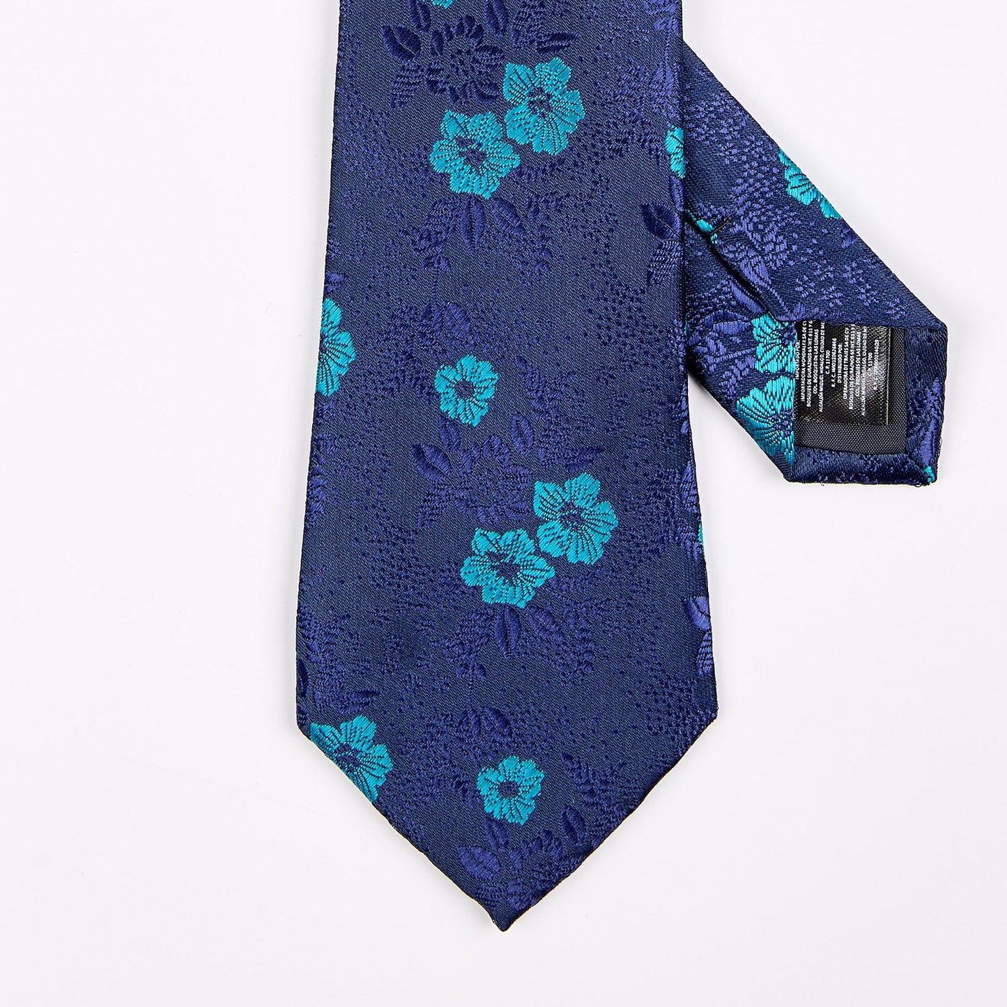Corbata Confeccionada en Tejido Jaquard Motivos Florales Vittorio Forti