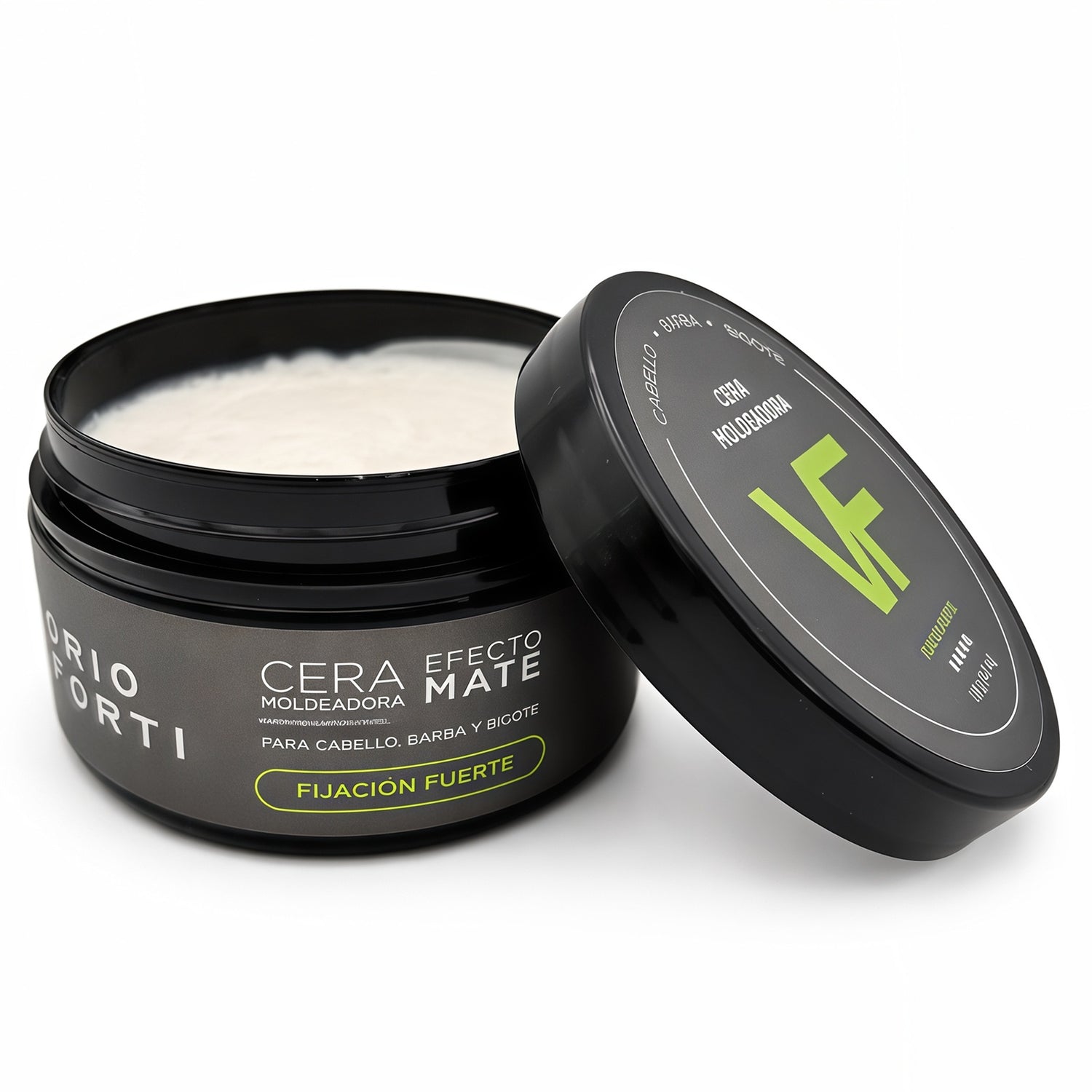 Cera Moldeadora Para Caballero Fijación Fuerte Efecto Mate
