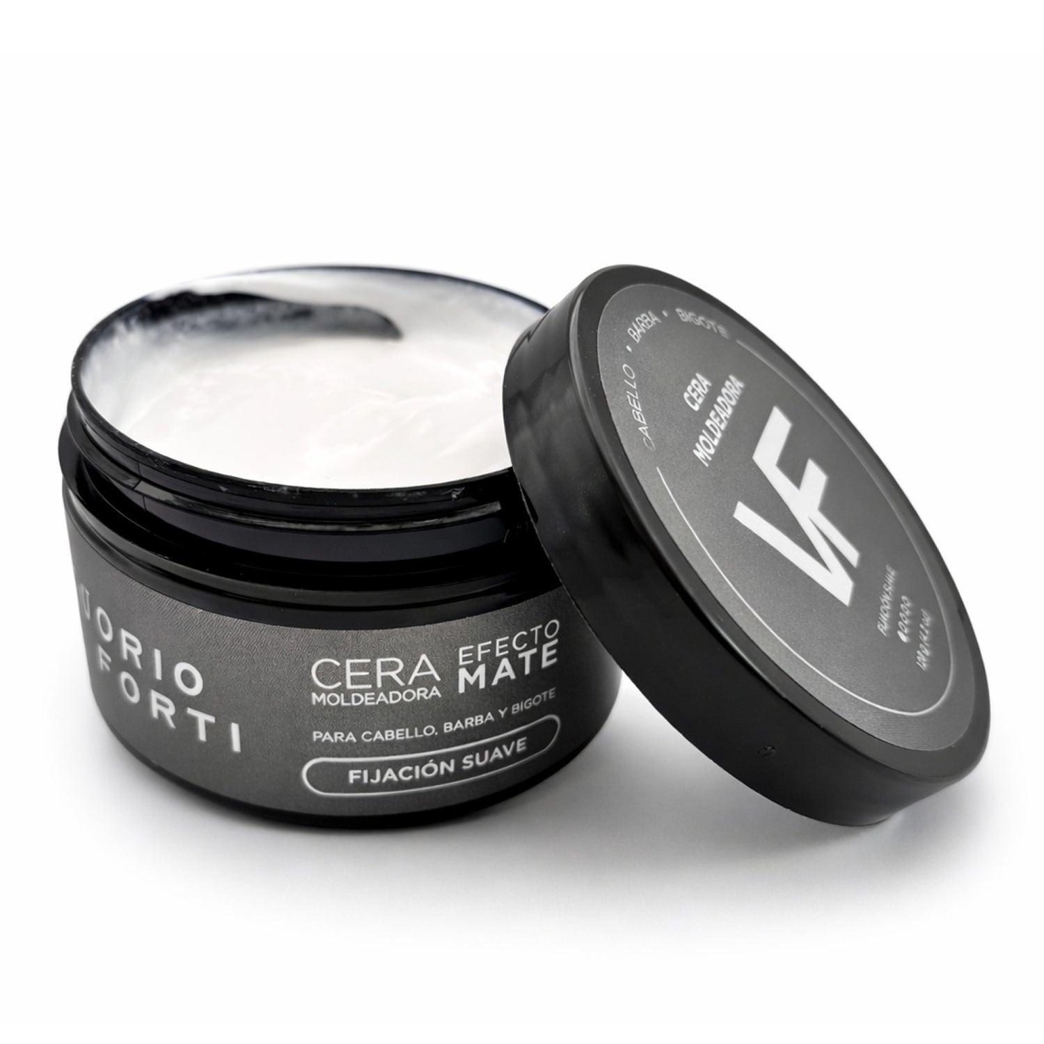 Cera Moldeadora Para Caballero Fijación Suave Efecto Mate