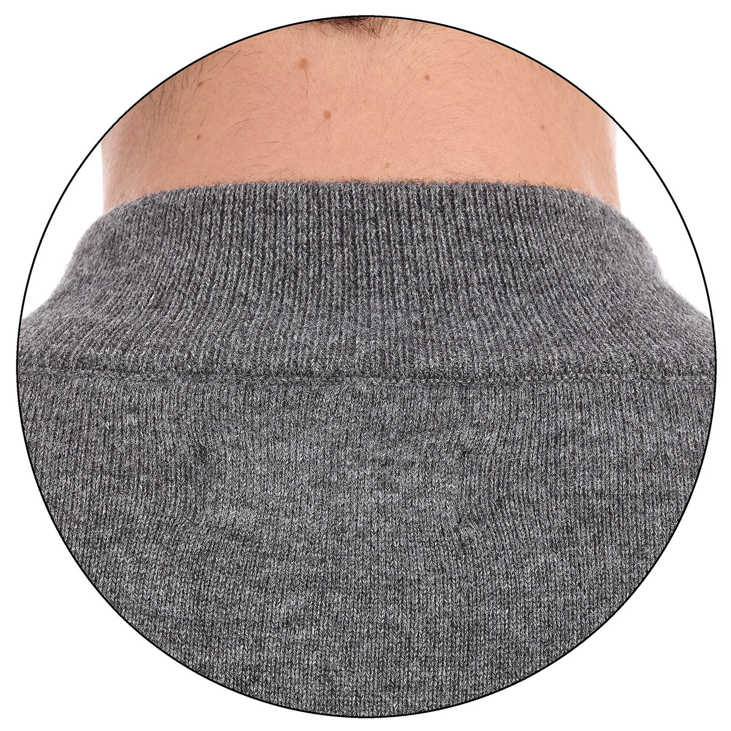 Suéter Caballero Cuello Alto con Cierre