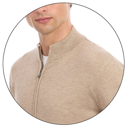 Suéter Caballero Cuello Alto con Cierre