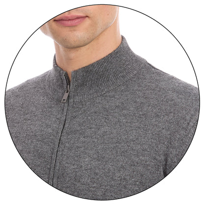 Suéter Caballero Cuello Alto con Cierre