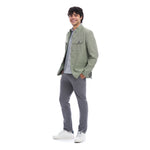 Saco Casual para Caballero Slim Fit Cuello Mao Vista Total Look