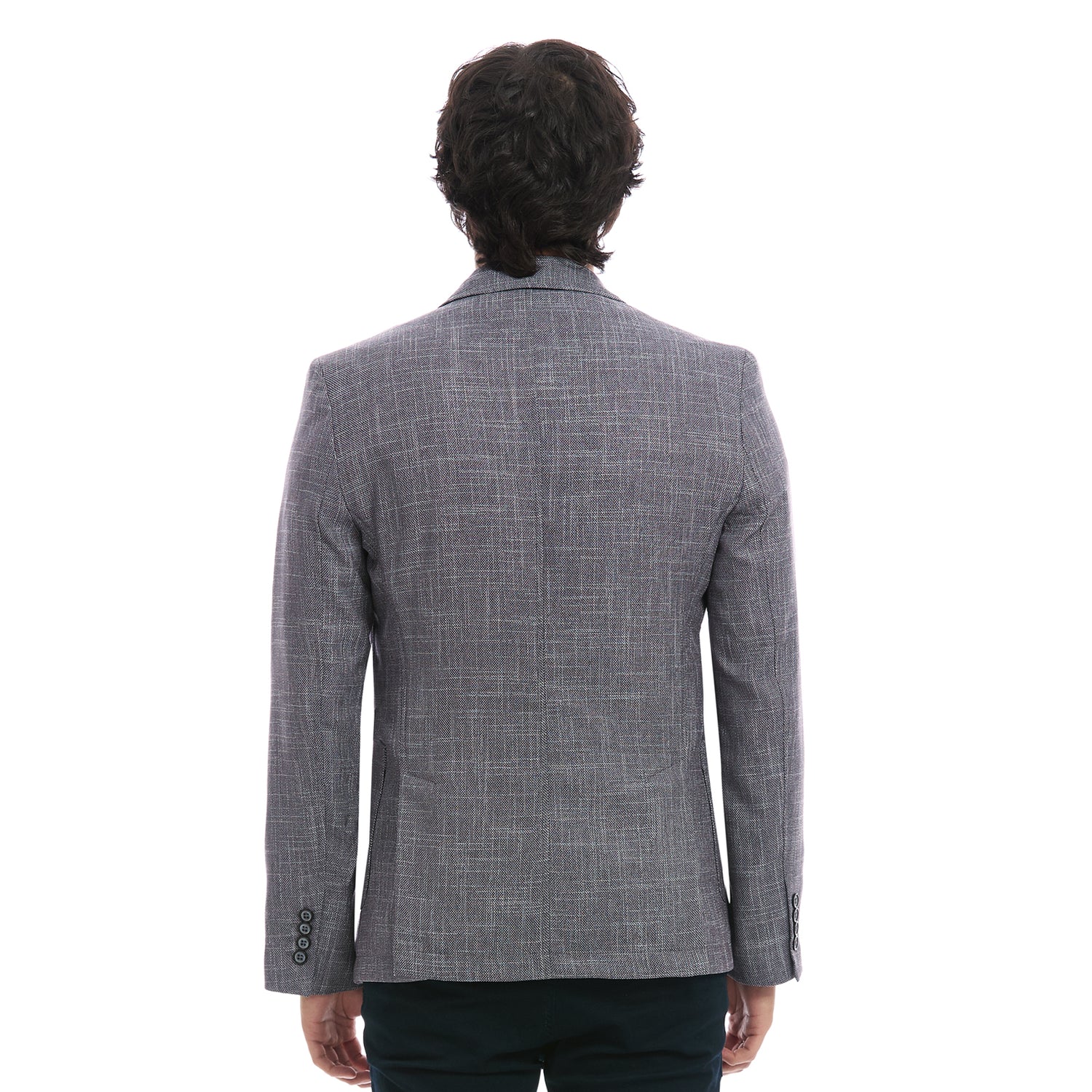 Saco Casual para Caballero Slim Fit Detalle de Espalda