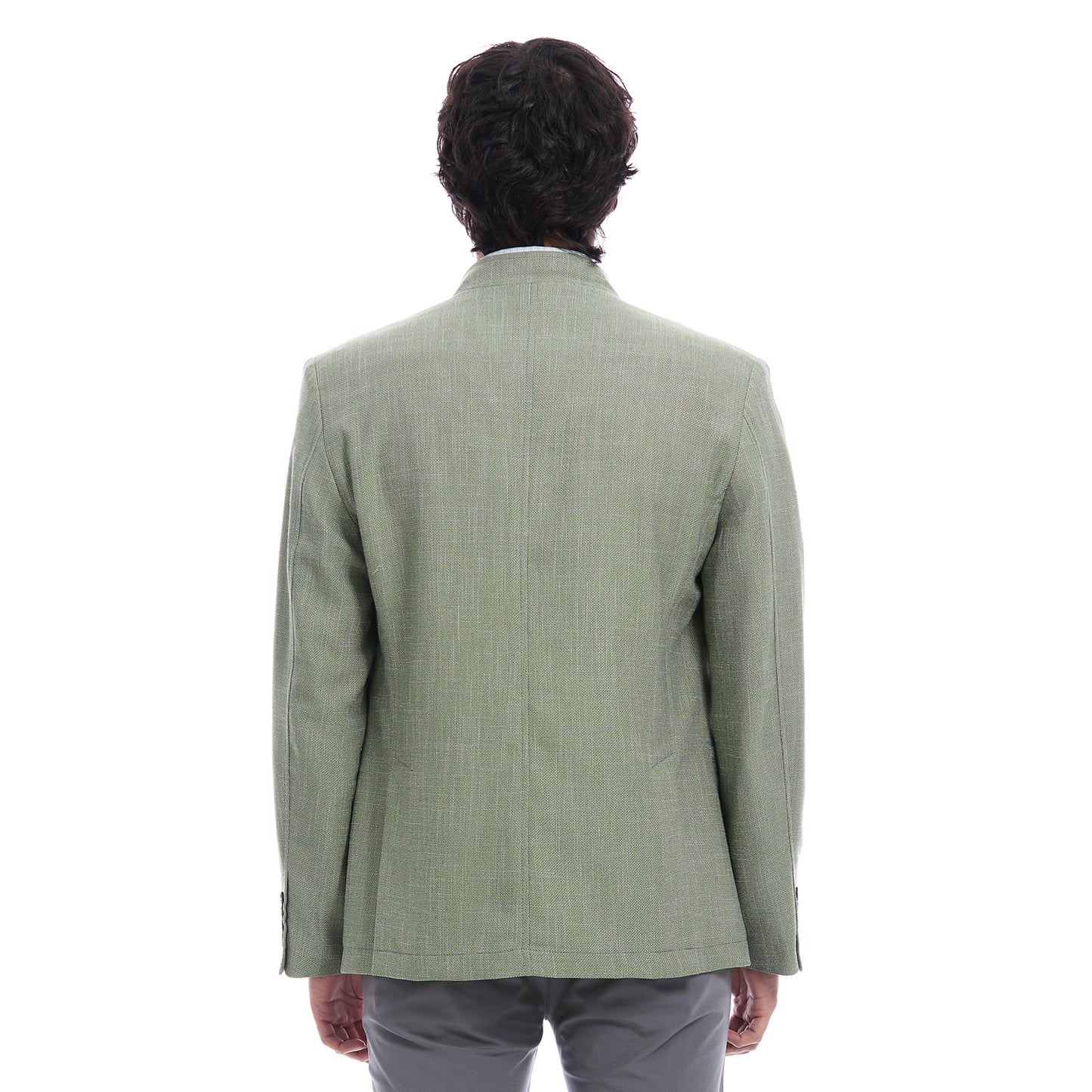 Saco Casual para Caballero Slim Fit Cuello Mao