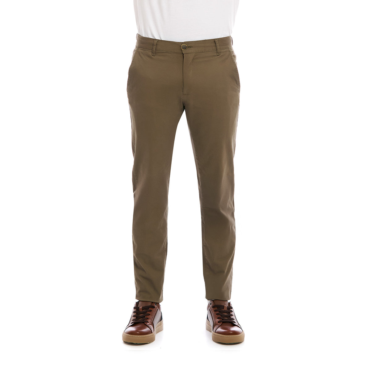 Pantalon Para Caballero Business Casual Tipo Chino Vista Frente
