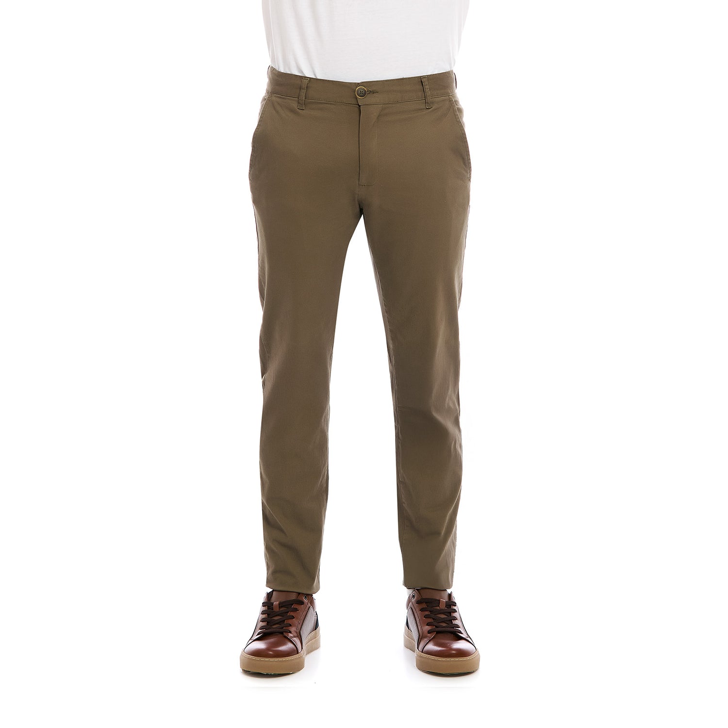 Pantalon Para Caballero Business Casual Tipo Chino Vista Frente