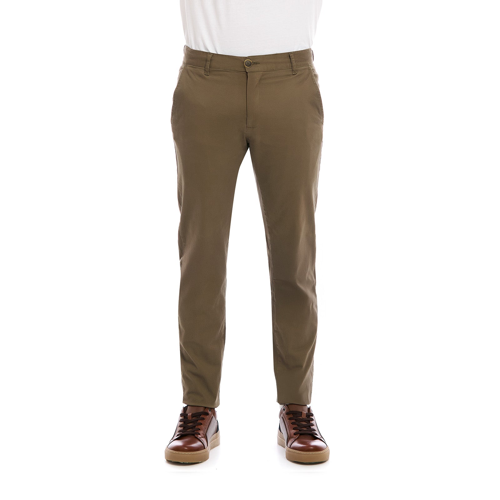 Pantalon Para Caballero Business Casual Tipo Chino Vista Frente
